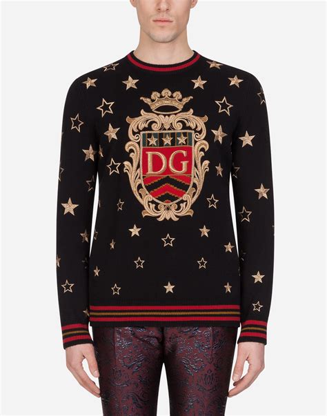 dolce gabbana sweater 2018|dolce and gabbana cashmere sweater.